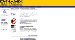 Desktop Screenshot of dynamixtechnology.com