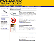 Tablet Screenshot of dynamixtechnology.com